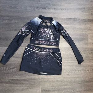 Competitive cheer uniforme
